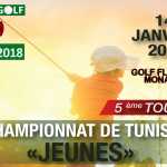 Golfer Hitting Golf Shot with Club on the Course