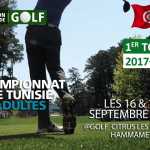 Golfer Hitting Golf Shot with Club on the Course