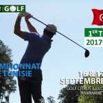 Golfer Hitting Golf Shot with Club on the Course