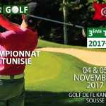 Golfer Hitting Golf Shot with Club on the Course